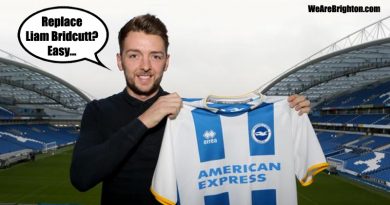 Dale Stephens made his 200th Brighton appearance in the Albion's 2-0 defeat against Leicester City