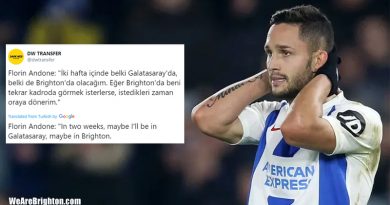 Florin Andone could be set to return to Brighton from Galatasaray