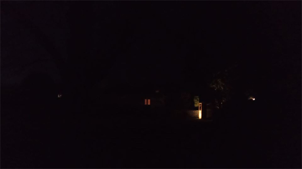 WeAreBrighton.com photo of light pollution in Falmer Village from the Amex Stadium