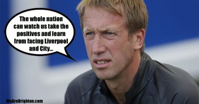 Brighton will face Liverpool and Manchester City live on TV so the whole nation can watch Graham Potter take the positives