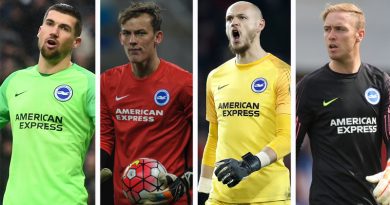 Graham Potter could have four goalkeepers to choose from in his Brighton squad for 2020-21