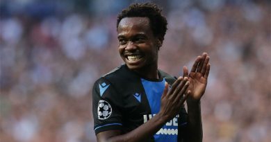 Percy Tau has helped Club Brugge to the Jupiler League title but it may not be enough to secure him a work permit to play for Brighton