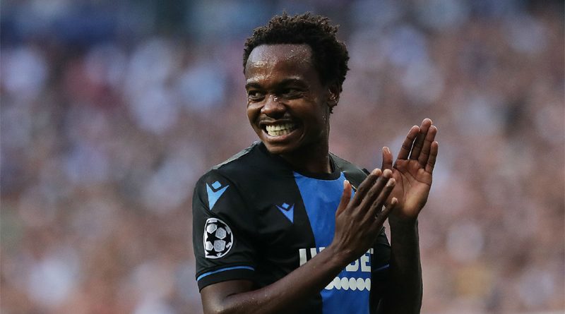Percy Tau has helped Club Brugge to the Jupiler League title but it may not be enough to secure him a work permit to play for Brighton