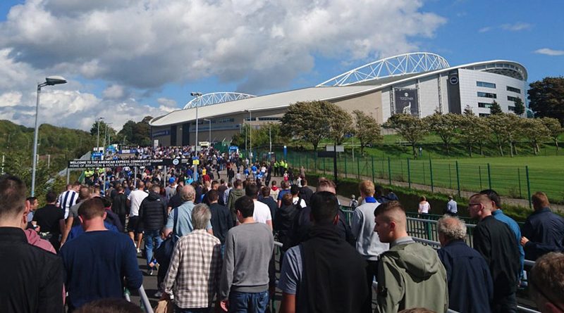 The Amex Stadium will be empty when the Premier League season resumes in June