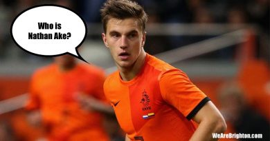 Brighton defender Joel Veltman was preferred at centre back for the Netherlands to Manchester City's £41 million signing Nathan Ake