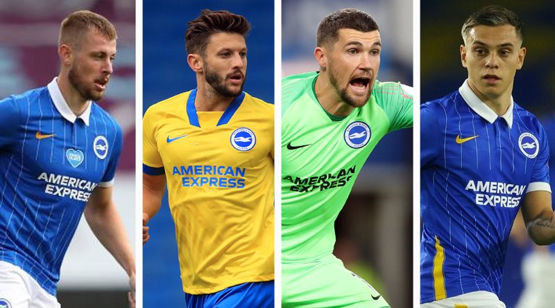 Adam Webster, Adam Lallana, Maty Ryan and Leandro Trossard are among the leading candidates to take over as Brighton captain from the suspended Lewis Dunk