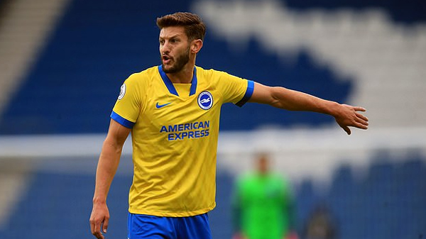 Adam Lallana was a summer 2020 transfer window signing for Brighton from Liverpool