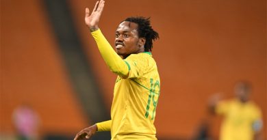 Percy Tau was on target for South Africa as Bafana Bafana drew 1-1 with Ghana