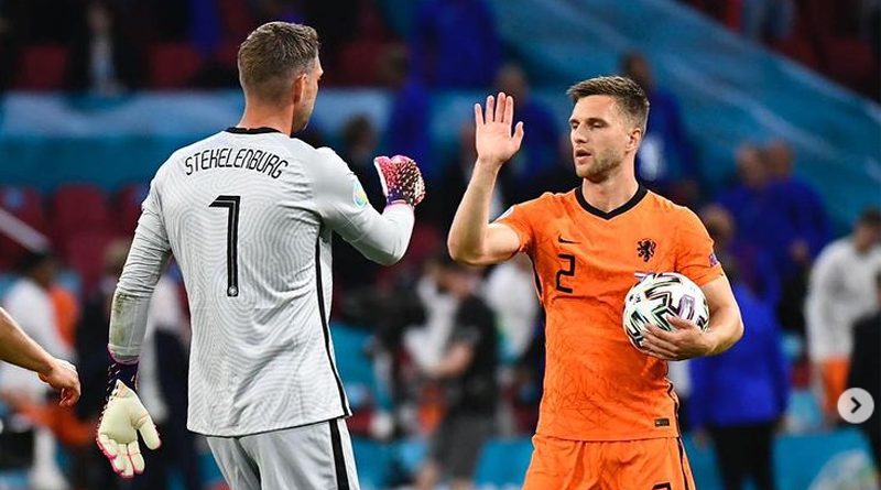 Joel Veltman played the final few minutes as the Netherlands got their Euro 2020 campaign off to a winning start by beating Ukraine 3-2 in Amsterdam