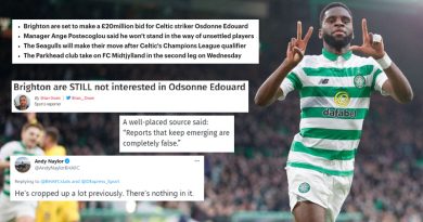 Odsonne Edouard has been strongly linked with a £20 million move from Celtic to Brighton