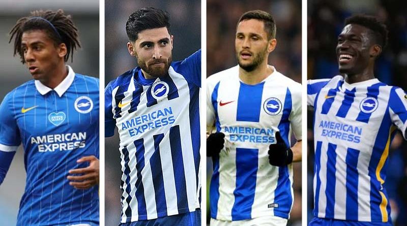 Brighton spent £62 million on 10 new players in the summer 2018 transfer window