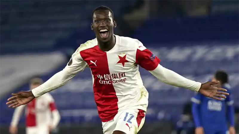 Abdallah Sima was signed by Brighton in the summer 2021 transfer window for £7 million from Slavia Prague