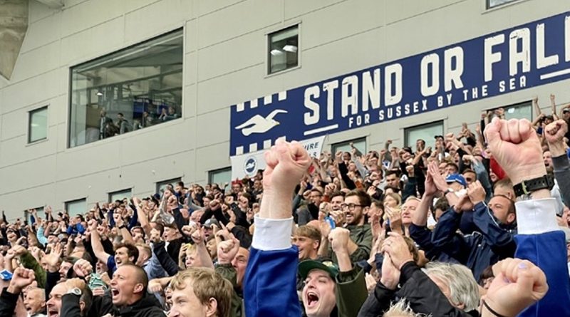 Safe standing is unlikely be introduced at the Amex Stadium, home of Brighton & Hove Albion