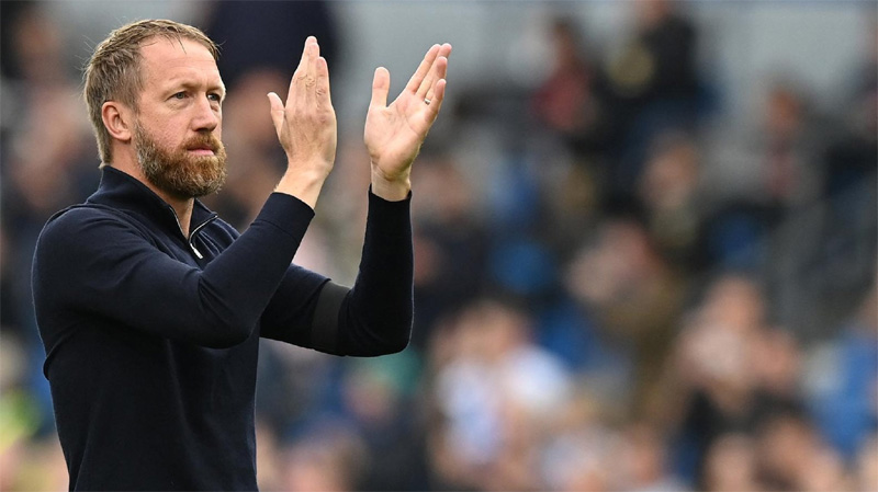 Graham Potter has overseen four Premier League wins out of five so far in 2021-22 for Brighton