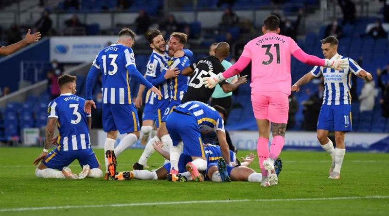 Brighton beat Manchester City 3-2 at the Amex in May, one of the best results in a very successful 2021 for the Albion