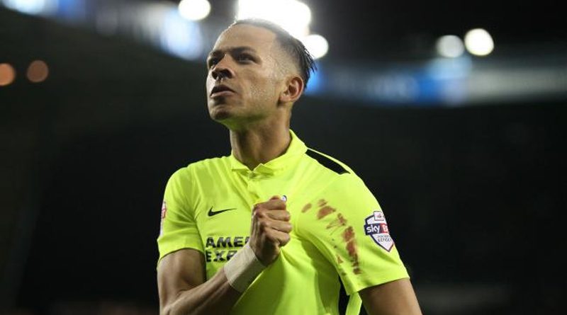 Liam Rosenior during the 2015-16 Championship playoff semi final first leg between Brighton and Sheffield Wednesday
