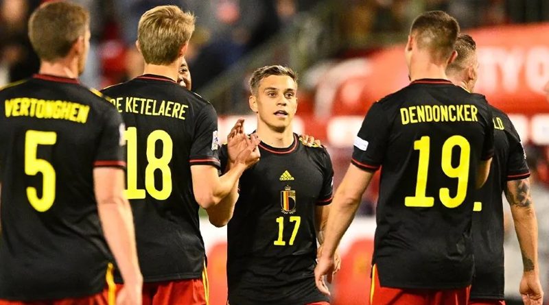 Leandro Trossard scored twice for Belgium in their 6-1 win over Poland to increase his summer transfer value