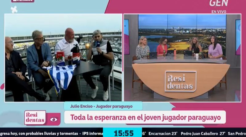 Julio Enciso has completed a £!0 million move to Brighton as exclusively revealed on Paraguay's version of Loose Women
