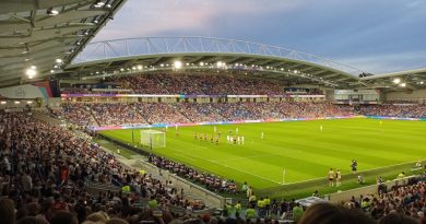 The Amex Stadium hosted Euro 2022 football as England beat Norway 8-0 in Brighton