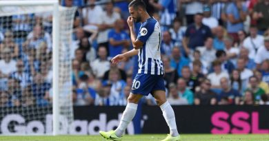 Florin Andone faces an uncertain Brighton future having not played for the Albion since 2019