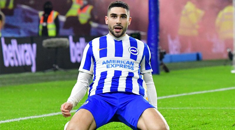 Brighton striker Neal Maupay has been linked with a £15 million move to Salernitana