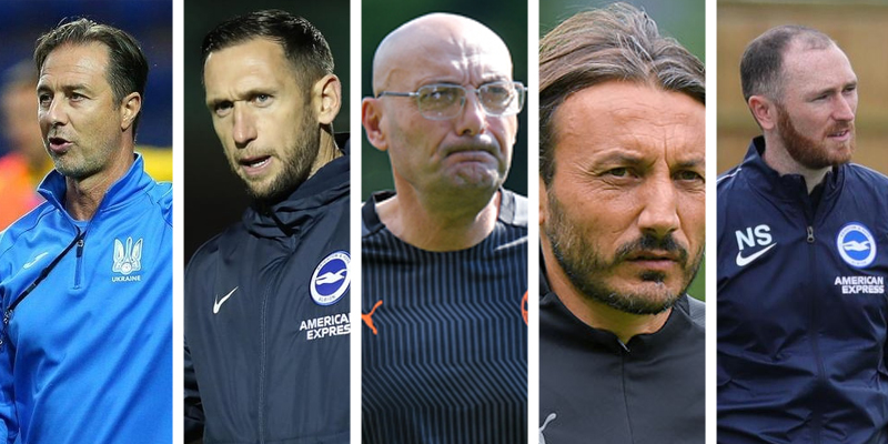 Roberto De Zerbi has appointed his new Brighton coaching team