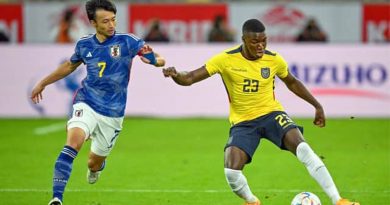 Brighton players Kaoru Mitoma and Moises Caicedo faced each other in a September international between Japan and Ecuador