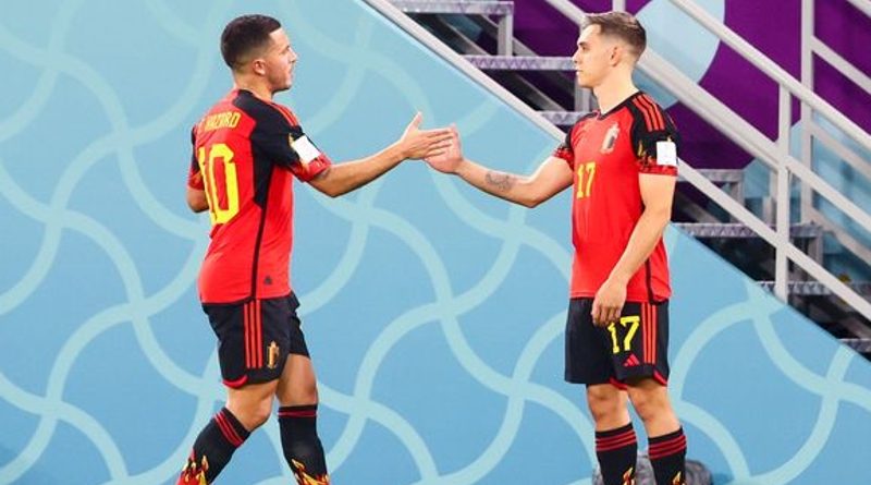 Leandro Trossard and Belgium are on the brink of World Cup elimination after losing 2-0 to Morocco
