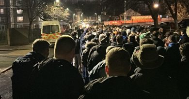 Brighton fans queue to collect tickets for over an hour ahead of the Carabao Cup Fourth Round tie at Charlton Athletic