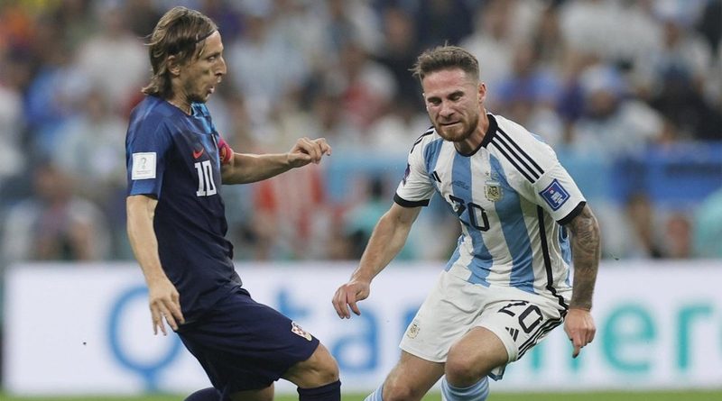 Alexis Mac Allister has made it to the World Cup final after helping Argentina overcome Croatia