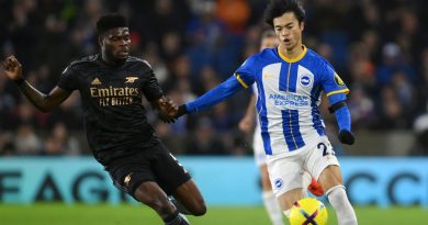 Kaoru Mitoma scored for Brighton in their 2-4 defeat at home to Arsenal