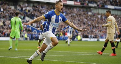Leandro Trossard has completed a £27 million move from Brighton to Arsenal