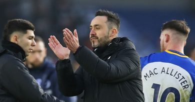 Roberto De Zerbi is aiming to lead Brighton to their first ever top six finish