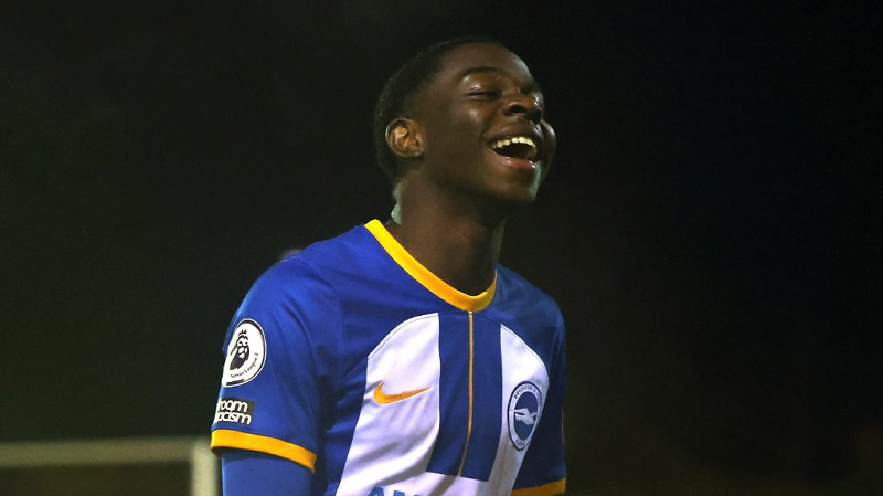 Benicio Baker-Boaitey is part of the Brighton first team squad for the first time as the Albion head to the United States on their pre-season tour