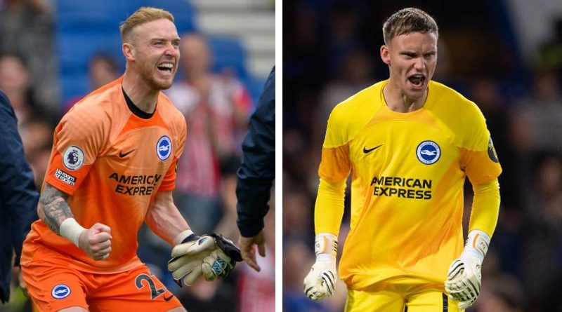 Jason Steele and Bart Verbruggen have rotated as Brighton goalkeepers in the 2023-24 season