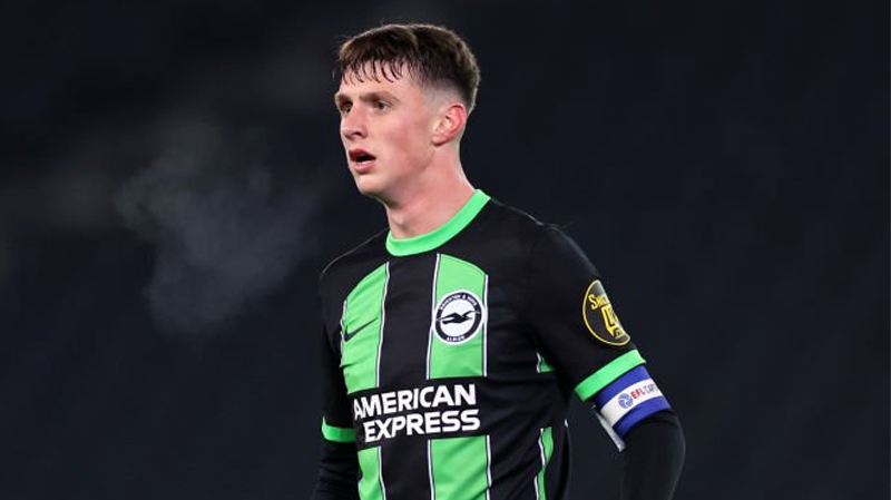 Jack Hinchy has left Brighton to join Shrewsbury Town on loan in the January 2024 transfer window