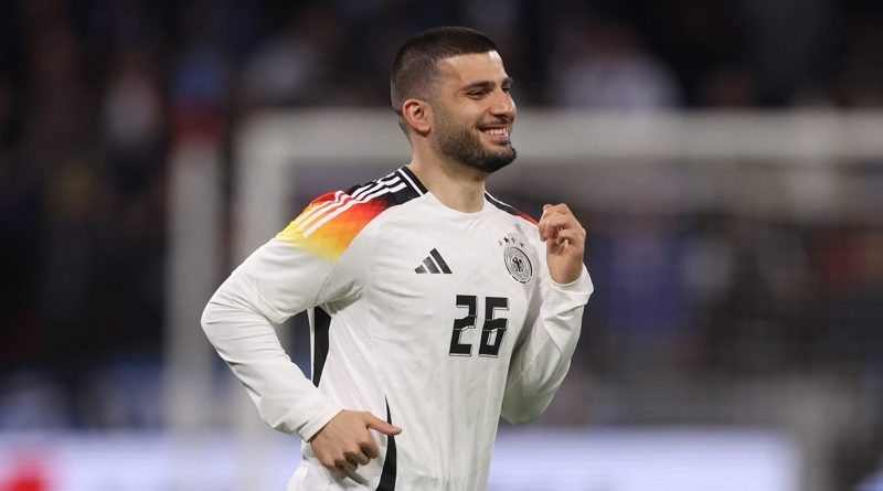Brighton striker Deniz Undav made his Germany debut against France