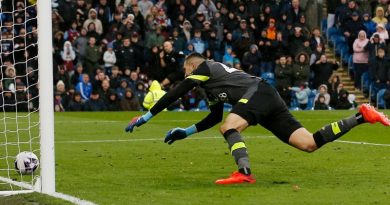 Arjanet Muric conceded a comical own goal as Brighton drew 1-1 at Burnley
