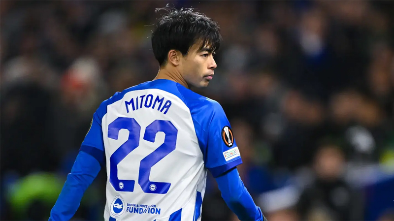 The absence of Kaoru Mitoma with a back injury has had a detrimental impact on Brighton